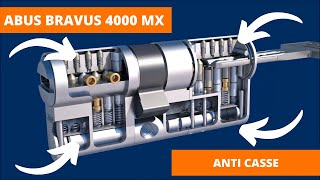 Barillet de porte Abus Bravus 4000 MX  Anti casse [upl. by Duster605]