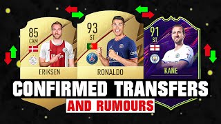 FIFA 22  NEW CONFIRMED TRANSFERS amp RUMOURS ✅😱 ft Ronaldo Eriksen Kane etc [upl. by O'Callaghan]