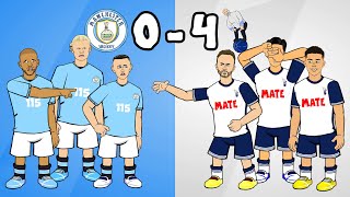 04 SPURS HUMILIATE MAN CITY😲 Premier League Goals Highlights [upl. by Amice]