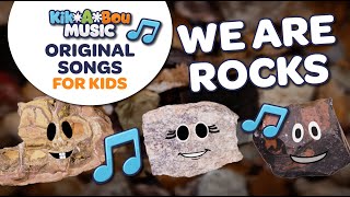 We Are Rocks Official Music Video  Original Music for Kids  Sing Along Songs [upl. by Allan]