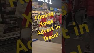 Filming🎅Advert in Tesco watford [upl. by Blondy533]