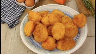 Frittelle di zucca una tira laltra [upl. by Brenner445]