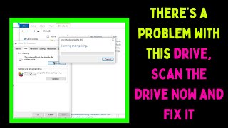 How to Fix There’s a problem with this drive Scan the drive now and fix it Error on Windows 11 [upl. by Anaitak]