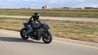 219 MPH Brock’s Performance Kawasaki Ninja H2 sets Land Speed Record [upl. by Shirley612]