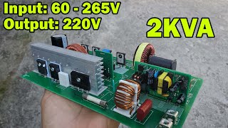 Make digital voltage stabilizer 2KVA  Part 1  JLCPCB [upl. by Nymassej]