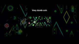 This coin is like insane demon difficulty geometrydash [upl. by Adria]