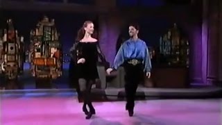 Riverdance first appearance on US network TV  The Late Show with David Letterman [upl. by Lindemann]