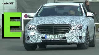 TOP ERLKÖNIG Prototype W213 Mercedes EKlasse EClass 20162017 April 2015 [upl. by Newel113]