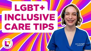 LGBT Inclusive Care Tips 🏳️‍🌈 LevelUpRN [upl. by Todd]