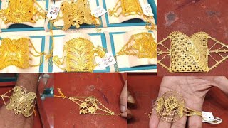 Light Weight Gold Mantasha Design With Price And Weight  Requested Video  Latest Gold Mantasa [upl. by Wilow724]