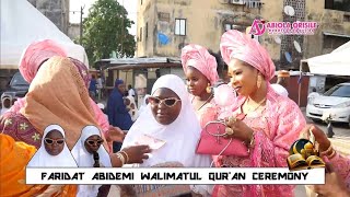 Lagos Socialite Bizwoman Alh Kafilat Kosoko celebrates Daughters Fareedah Abidemi Walimot ceremony [upl. by Newell]