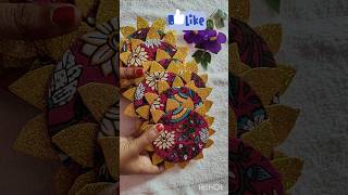 Diy Diwali decoration idea wall hanging diy at home diy diwali craft shorts [upl. by Agon864]