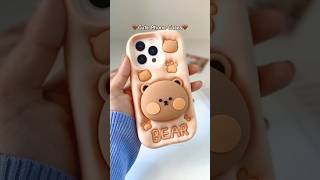 Unwrapping cute phone cases🐻🦙Head over to my Instagram to buy these cutephonecases unwrapping [upl. by Pierre821]