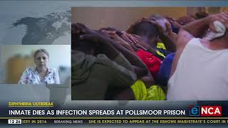 Diphtheria Outbreak  Inmate dies as infection spreads at Pollsmoor Prison [upl. by Eiboj164]