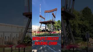 World’s Largest Rocking Chair [upl. by Selestina]