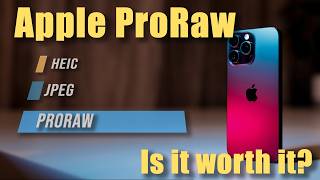 iPhone 15 Pro Photography  ProRaw vs HEIC vs JPEG Comparision [upl. by Ylimme]