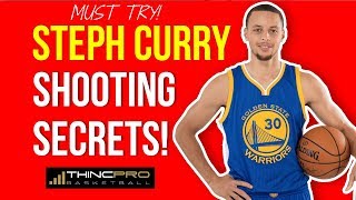 Steph Curry NBA SHOOTING SECRETS to Improve Your Jump Shot for Basketball [upl. by Airdnaxela]