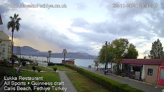 Live from Calis Beach Fethiye Turkey  Fethiye webcam [upl. by Hpeseoj262]