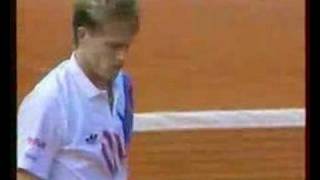 Cherkasov Edberg French Open 1992 [upl. by Hewes]