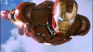 Iron Man vs F22 Raptor  Dogfight Scene  Iron Man 2008 Movie CLIP HD [upl. by Rambert]