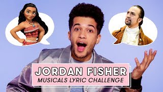 Jordan Fisher from To All the Boys 2 Sings Moana Hamilton and More Hit Musical Songs [upl. by Ayifas]