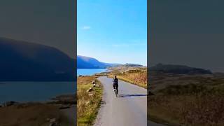 Drone footage of the Lake District cycling lakedistrict [upl. by Norra329]