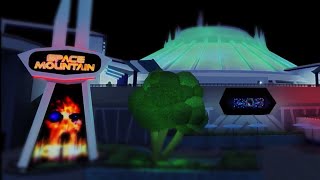 TPT2 Disneyland Park  Space Mountain Ghost Galaxy build [upl. by Quince]