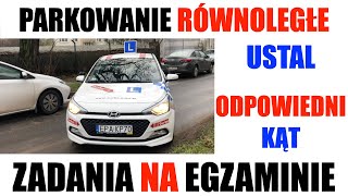 Nauczymy Cię parkowania równoległego z prawej I lewej strony [upl. by Stoller]