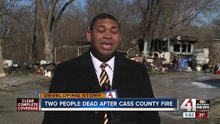 2 people killed in Cass County fire [upl. by Klarika]