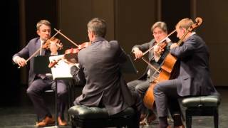 Escher String Quartet plays Mozart K 421 in D Minor [upl. by Moselle540]