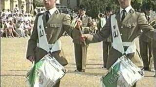 Musikkorps der französischen Armee Militärmusikparade Coburg 1991Teil 78 [upl. by Anirtik130]