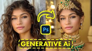 Photoshop Ai Generative Fill Tutorial  Complete Guide [upl. by Annahsar]