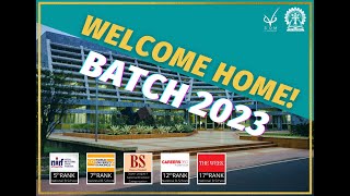 Welcome Batch of 2023  VGSoM IIT Kharagpur [upl. by Finbur391]