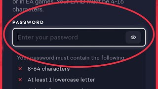 EA Account Fix Create Password Problem Solve in Apex Legends Mobile [upl. by Bushey]