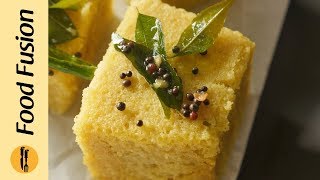 Besan Dhokla recipe By Food Fusion [upl. by Anneis]