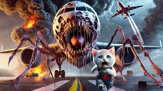 Horror Radioactive Planes ✈️ And Kitten Rescue 😿   Sad Ai Cat Story catvideos sadaicatstory [upl. by Asile]