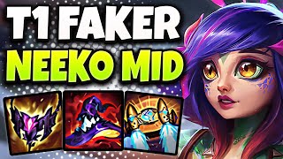 T1 Faker Neeko vs Akshan  MID  Patch 1315 Ranked Korea ✅ [upl. by Notneb419]