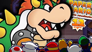 BOWSER veut affronter le CHAMPION GONZALES  PAPER MARIO LA PORTE MILLÉNAIRE 12 [upl. by Nita890]