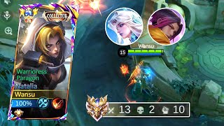 PICKING NATALIA AGAINST MOST PICKED HEROES 🔥  TOP GLOBAL NATALIA GAMEPLAY 2024  MLBB [upl. by Enileda]