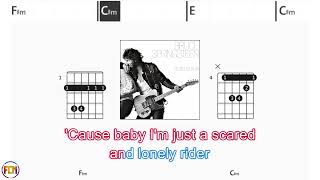 BRUCE SPRINGSTEEN Born to Run FCN GUITAR CHORDS amp LYRICS [upl. by Aroda]