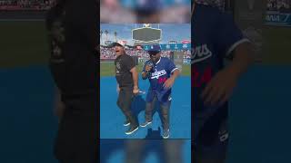 Somebody come get Dave Roberts 😂 Dodgers mlb baseball icecube [upl. by Rudelson278]