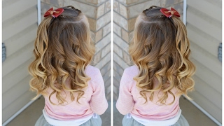 How To Curl Toddler Hair [upl. by Hoehne]