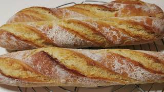 baguettes maison très croustillantes comme chez le boulanger  sub fren eng asmr [upl. by Ola7]