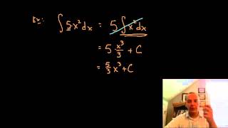 Integral Constant Multiple Rule [upl. by Enyaht2]