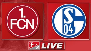 🔴 1 FC Nürnberg  FC Schalke 04  2 Bundesliga 12 Spieltag  Liveradio [upl. by Lewap]