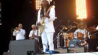 Nile Rodgers amp Chic quotHes The Greatest Dancerquot Montereau Confluences 07062014 [upl. by Halet]