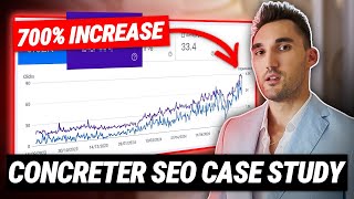 Concreter SEO Case Study  700 Increase In Traffic [upl. by Stanwin169]