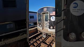 Lefferts Boulevard Manhattan Bound R46 R179 A trains action at 80th Street [upl. by Vary740]