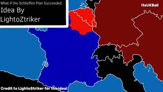 What if the Schlieffen Plan Succeded Idea by LightoZtriker [upl. by Niuqram]