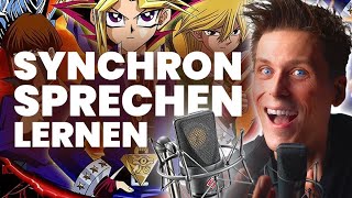 SYNCHRONSPRECHEN LERNEN mit quotYuGiOhquot synchronsprecher fandub anime yugioh [upl. by Amlet]